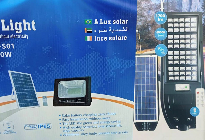 Solar Panels, Street Solar Lights, Solar Flood Lights