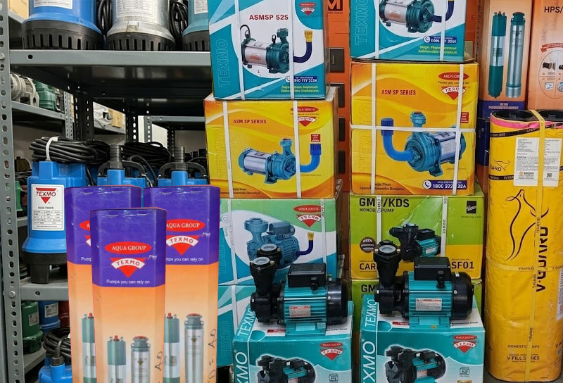 Submersible Water Pumps from Texmo and V-Guard